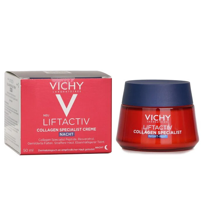 Vichy Liftactiv Collagen Specialist Night Cream 50ml/1.69oz - Image 2