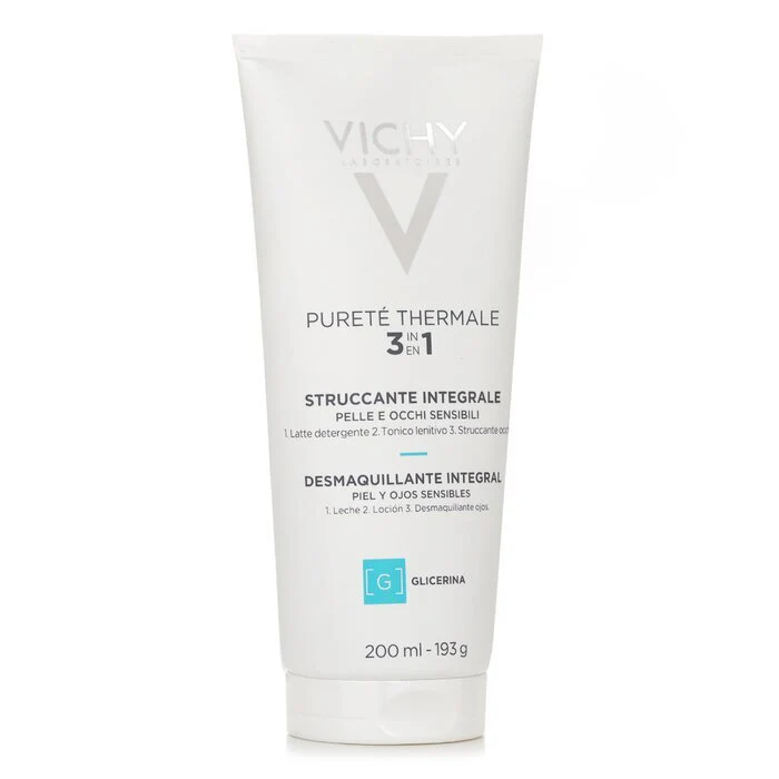 Vichy Purete Thermale 3 In 1 One Step Cleanser (For Sensitive Skin) (Random Packaging) 200ml/6.76ml - Image 2