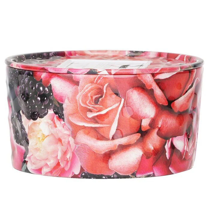 Voluspa 2 Wick Tin Candle - Blackberry Rose Oud 170g/6oz - Image 2