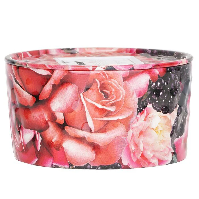 Voluspa 2 Wick Tin Candle - Blackberry Rose Oud 170g/6oz - Image 3