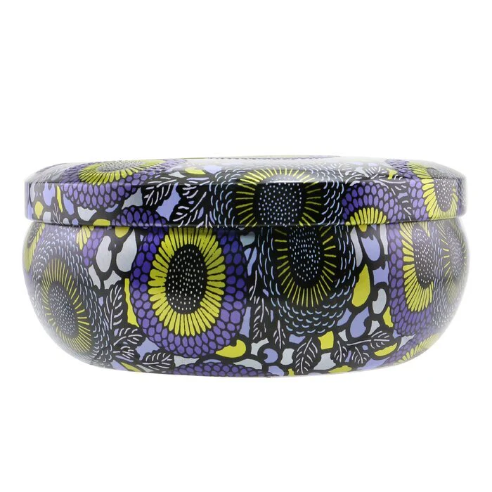 Voluspa 3 Wick Decorative Tin Candle - Apple Blue Clover 340g/12oz - Image 2