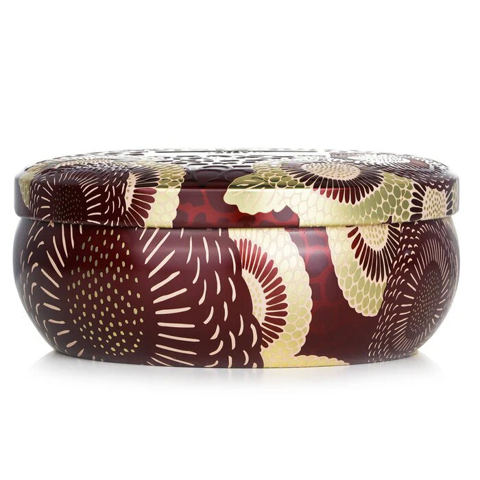 Voluspa 3 Wick Decorative Tin Candle - Forbidden Fig 340g/12oz - Image 2