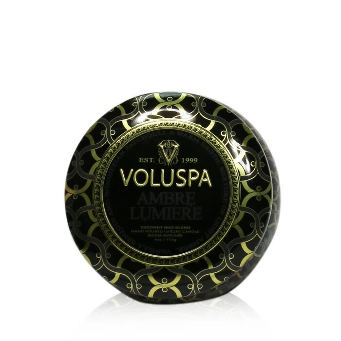 Voluspa Mini Tin Candle - Ambre Lumiere 113g/4oz - Image 2