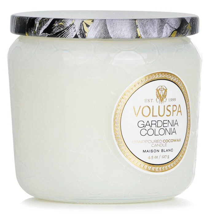 Voluspa Petite Jar Candle - Gardenia Colonia 127g/4.5oz - Image 2