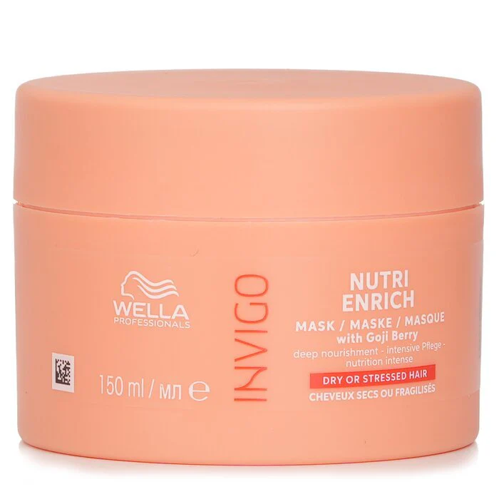 Wella Invigo Nutri Enrich Mask With Goji Berry Dry Or Stressed Hair 150ml - Image 2