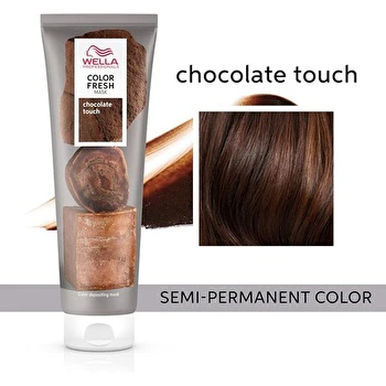 Wella Professional Color Fresh Mask Temporary Color Refresh Treatment Semi-Permanent Hair Dye Hair Gloss Treatment for Copper Hair Chocolate Touch - Image 2