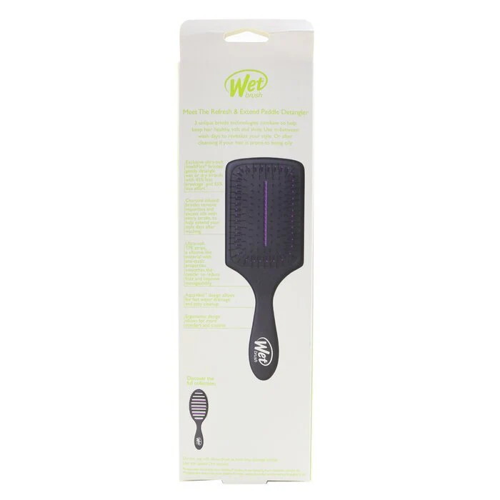 Wet Brush Charcoal Infused Paddle Hair Brush 1pc - Image 2