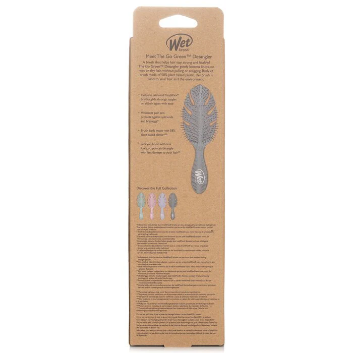 Wet Brush Go Green Detangler Grey Hair Brush 1pc - Image 3