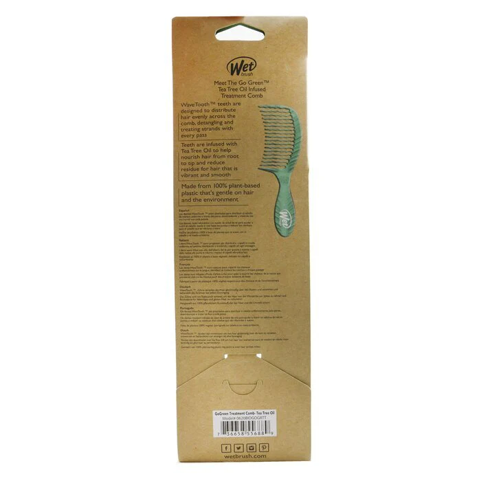 Wet Brush Go Green Treatment Comb - # Tea Tree Oil 1pc - Image 3