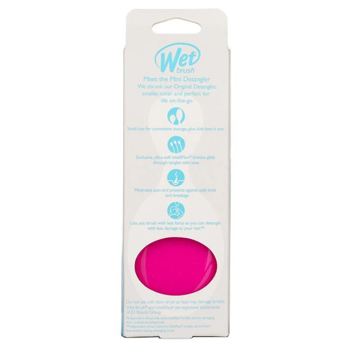 Wet Brush Mini Detangler - Pink 1pc - Image 2