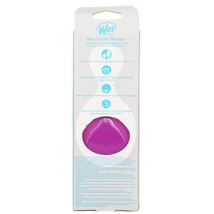 Wet Brush Mini Detangler - Purple 1pc - Image 2