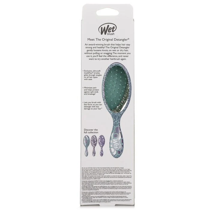 Wet Brush Original Detangler Groovy Disco Teal Hair Brush 1pc - Image 3