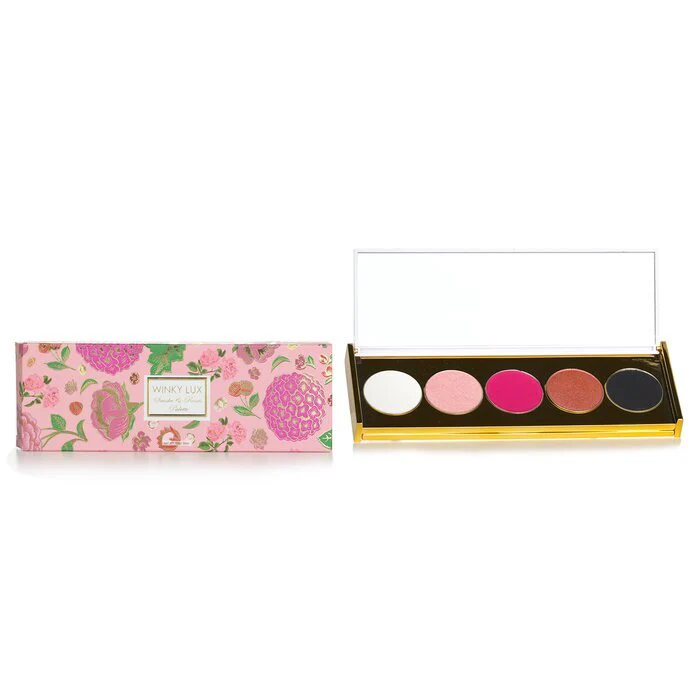 Winky Lux Custom Eyes Shadow Palette (5x Eyeshadow) - # Smoke & Rose 10g/0.35oz - Image 2