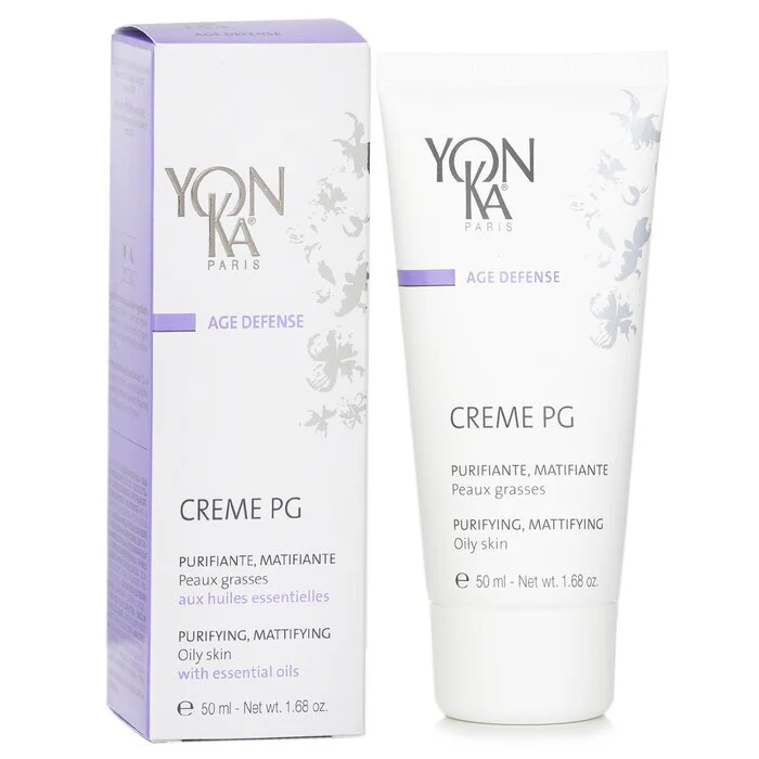 Yonka Age Defense Creme PG With Essential Oils - Purifying, Mattifying (Oily Skin) 50ml - Image 2