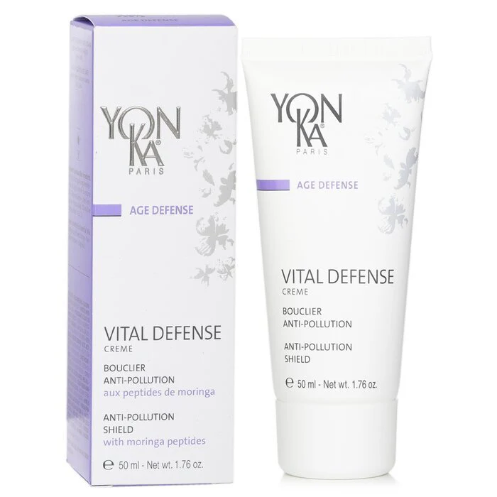 Yonka Age Defense Vital Defense Creme With Moringa Peptides - Anti-Pollution Shield 50ml - Image 2