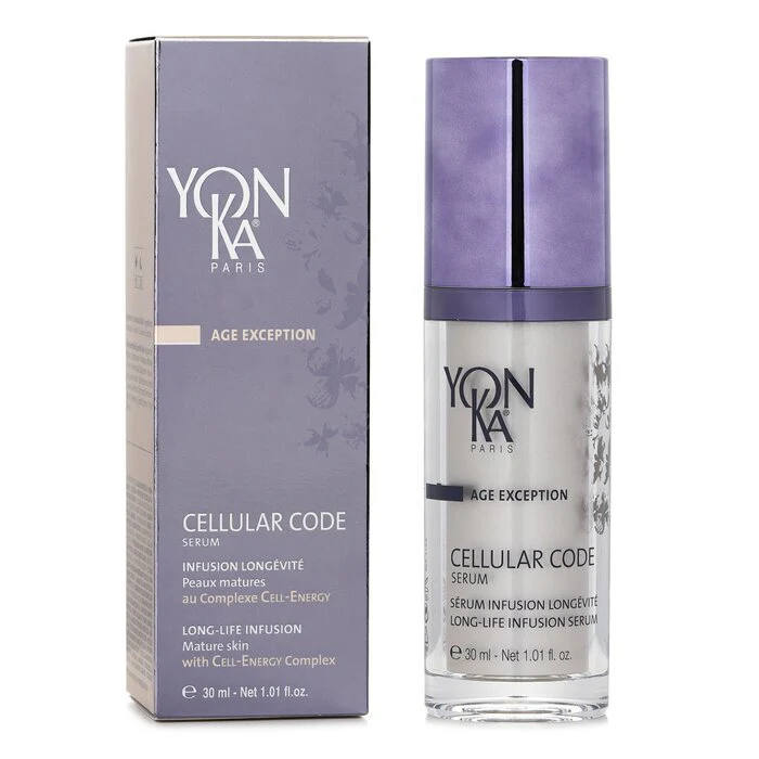 Yonka Age Exception Cellular Code Long-Life Infusion Serum With Cell-Energy Complex (Mature Skin) 30ml - Image 2