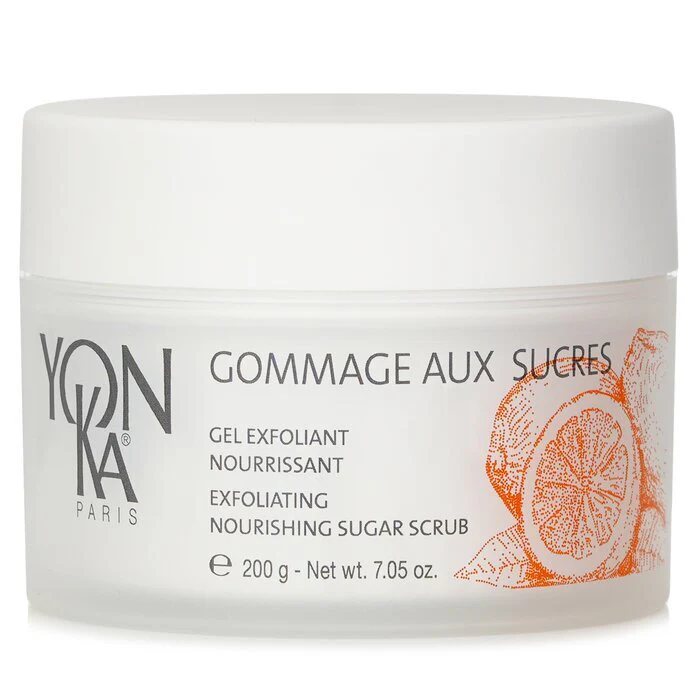 Yonka Gommage Aux Sucres Nourishing Scrub with Sugar - Mandarin (Exp. Date 31 July 2026) 200ml