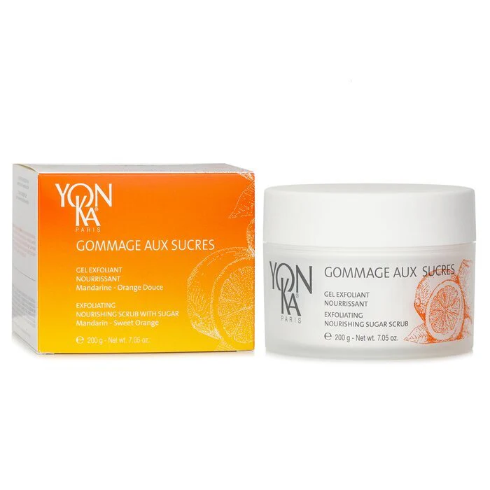 Yonka Gommage Aux Sucres Nourishing Scrub with Sugar - Mandarin (Exp. Date 31 July 2026) 200ml - Image 2