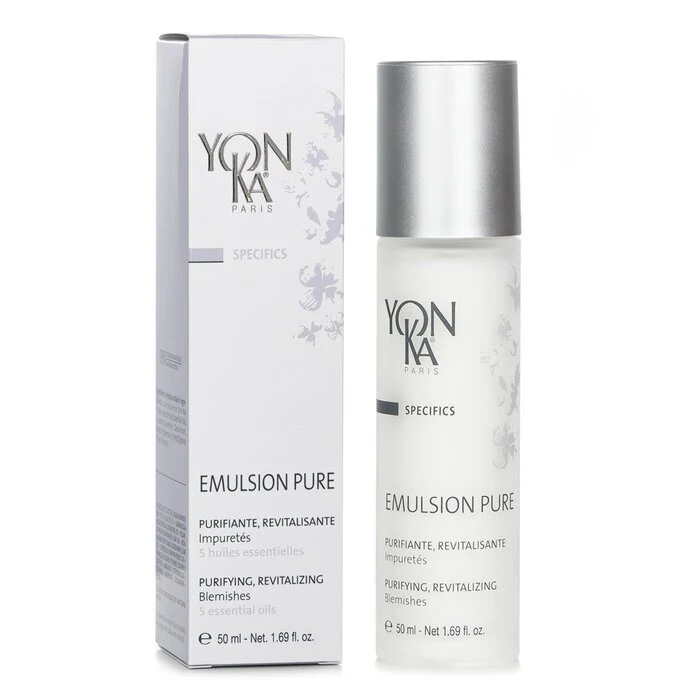 Yonka Specifics Emulsion Pure With 5 Essential Oils - Purifying, Revitalizing (For Blemishes) 50ml - Image 2