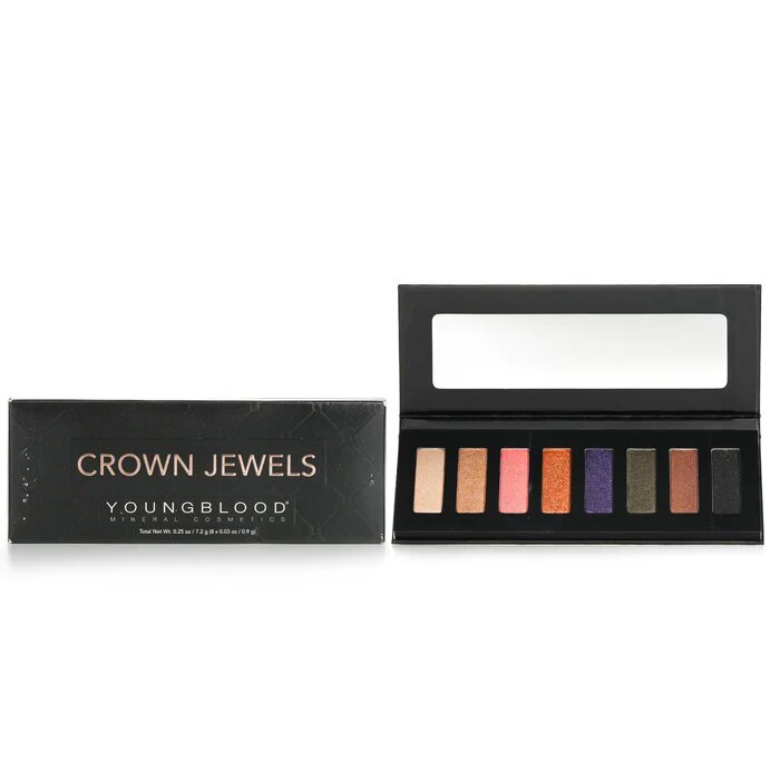 Youngblood 8 Well Eyeshadow Palette - # Crown Jewels 8x0.9g/0.03oz - Image 2