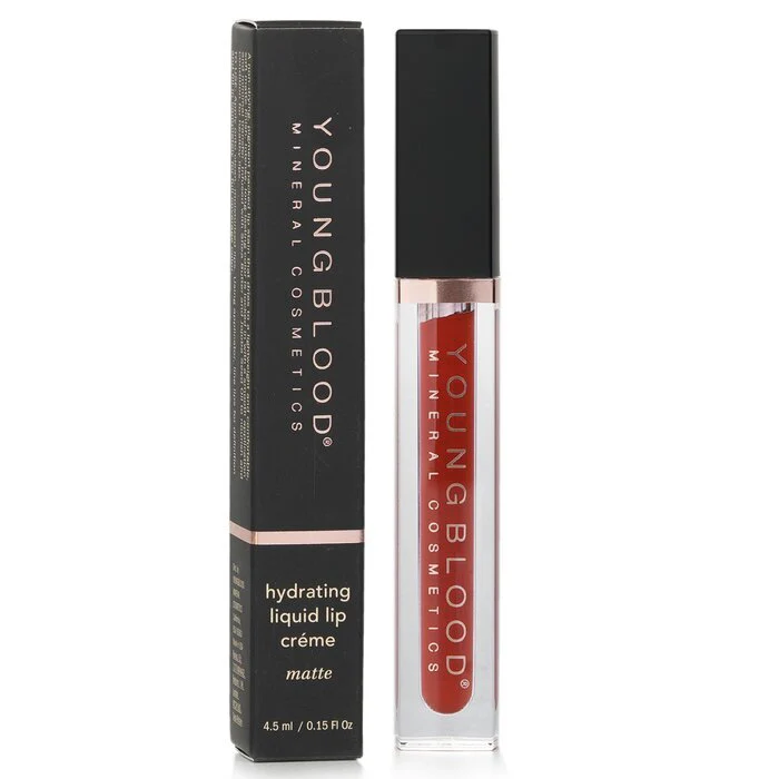 Youngblood Hydrating Liquid Lip Creme - # Euphoria (Matte) 4.5ml/0.15oz - Image 2