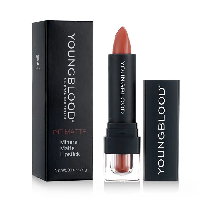Youngblood Intimatte Mineral Matte Lipstick - #Hotshot 4g/0.14oz - Image 2