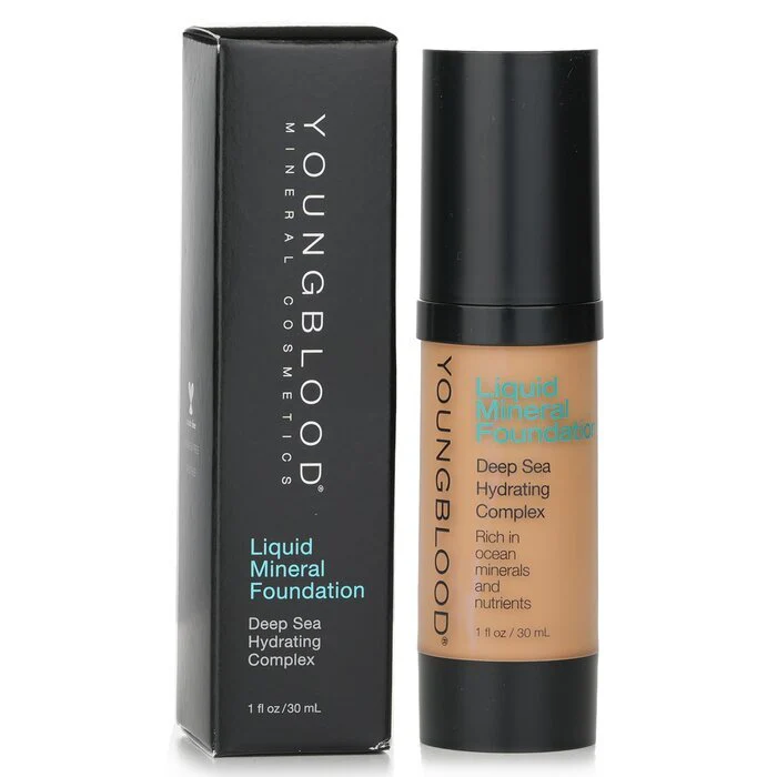 Youngblood Liquid Mineral Foundation - Tahitan Sun 30ml/1oz - Image 2