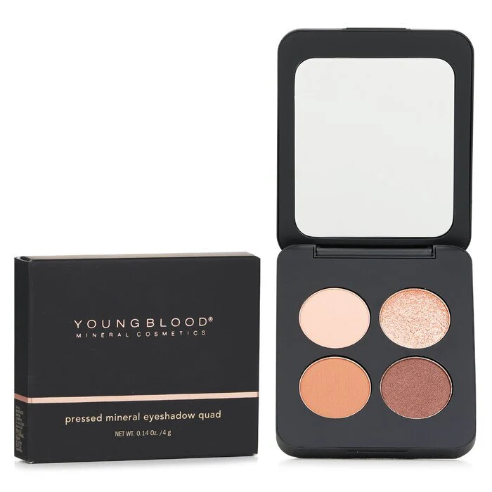 Youngblood Pressed Mineral Eyeshadow Quad - Sweet Talk 4g/0.14oz - Image 2